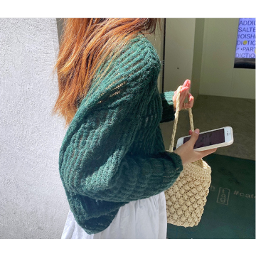 2020 gentle wind loose all-match knit sweater